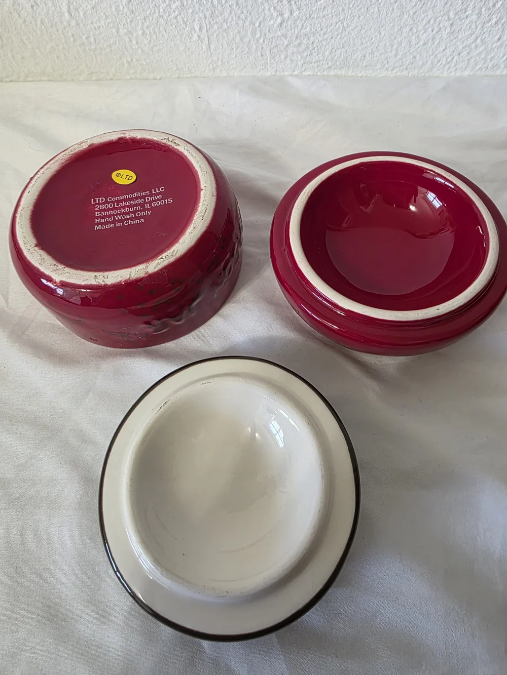 Ltd Commodities canister red